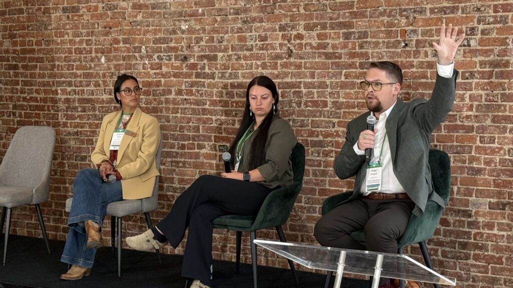 Panel discussion at Funding Indigenous Ag Infrastructure